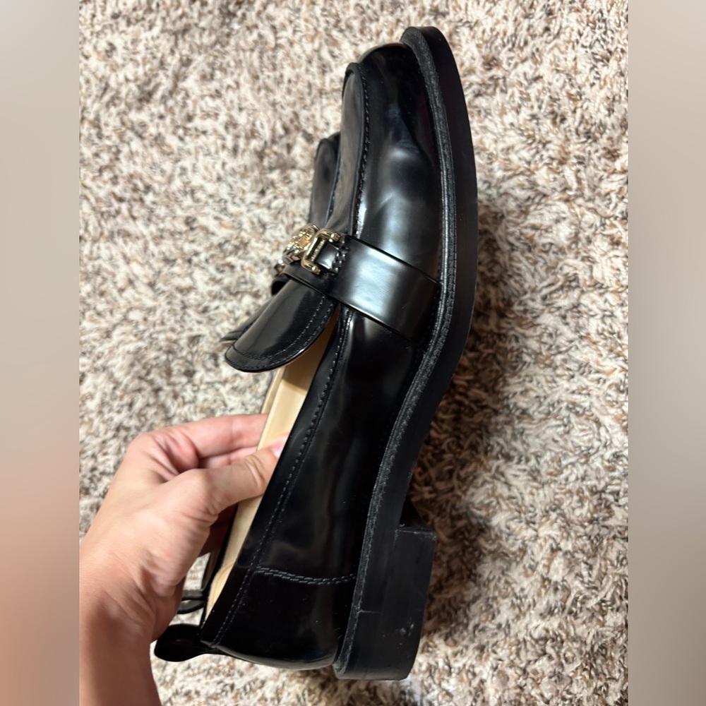 Sam Edelman Black Patent Loafers - Picture 2 of 6